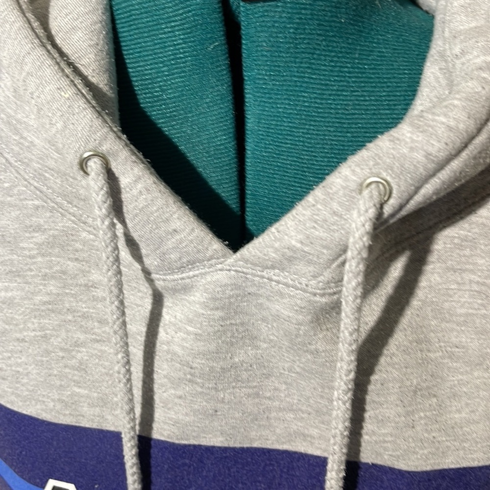 Light Heather Gray Connetic Pullover With Drawstr… - image 4